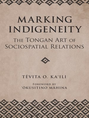 cover image of Marking Indigeneity